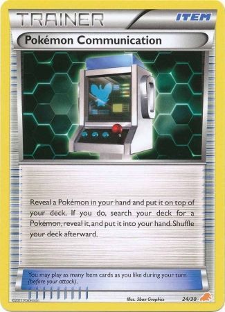 Pokemon Communication (Excadrill) - BW Trainer Kit Excadrill & Zoroark