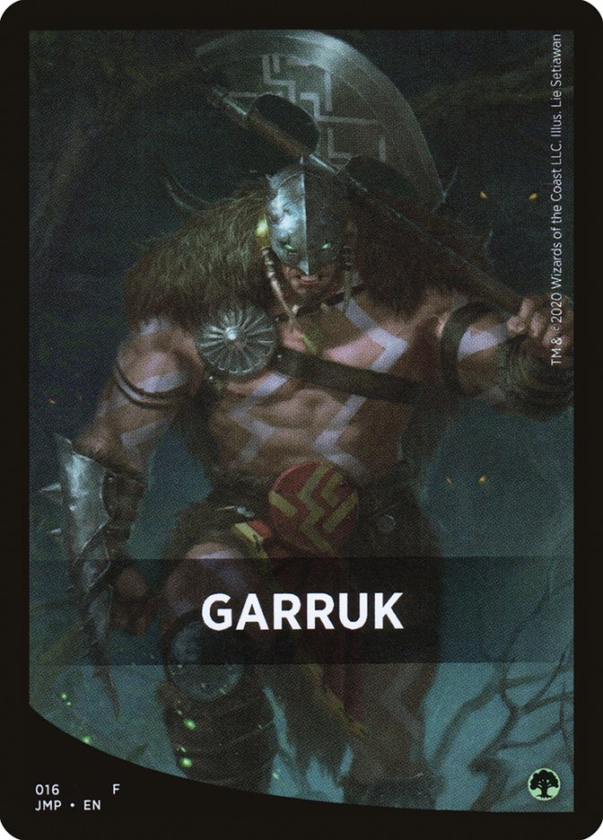 Garruk Theme Card (JMP-016) - Jumpstart Front Cards