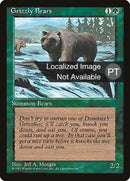 Grizzly Bears (4BB-) - Fourth Edition Foreign Black Border