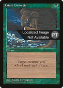 Giant Growth (4BB-) - Fourth Edition Foreign Black Border