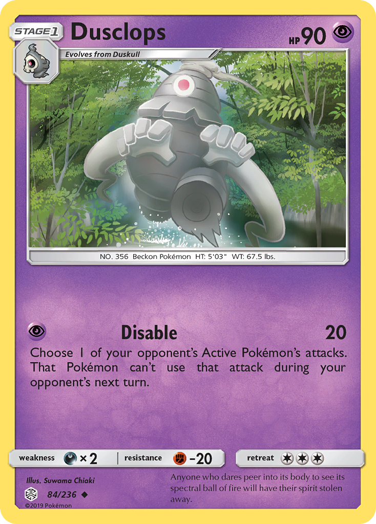 Dusclops/236 - SM  Cosmic Eclipse