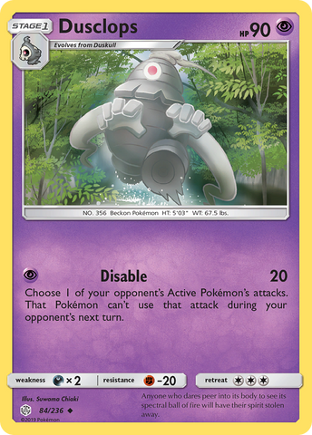 Dusclops/236 - SM  Cosmic Eclipse