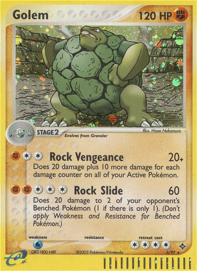 Golem/97 - Dragon Holofoil