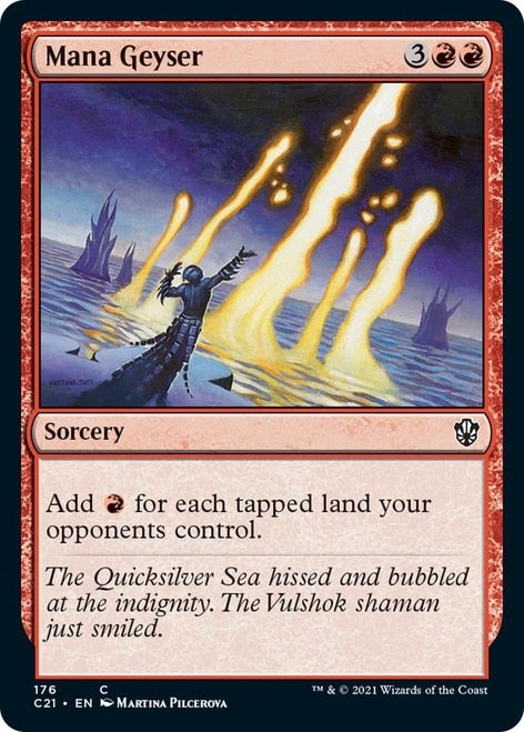 Mana Geyser (C21-176) - Commander 2021
