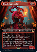 Headliner Scarlett (Borderless) (CLU-004) - Ravnica: Clue Edition (Borderless)
