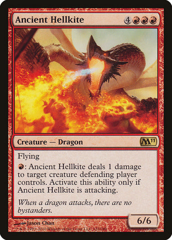 Ancient Hellkite (M11-122) - Magic 2011