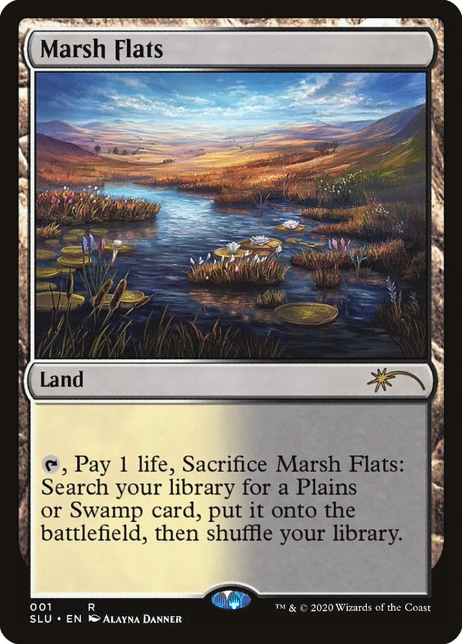 Marsh Flats (SLU-001) - Secret Lair: Ultimate Edition