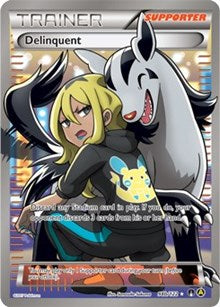 Delinquent - 98b/122 (Full Art) 98b/122 - Alternate Art Promos Holofoil