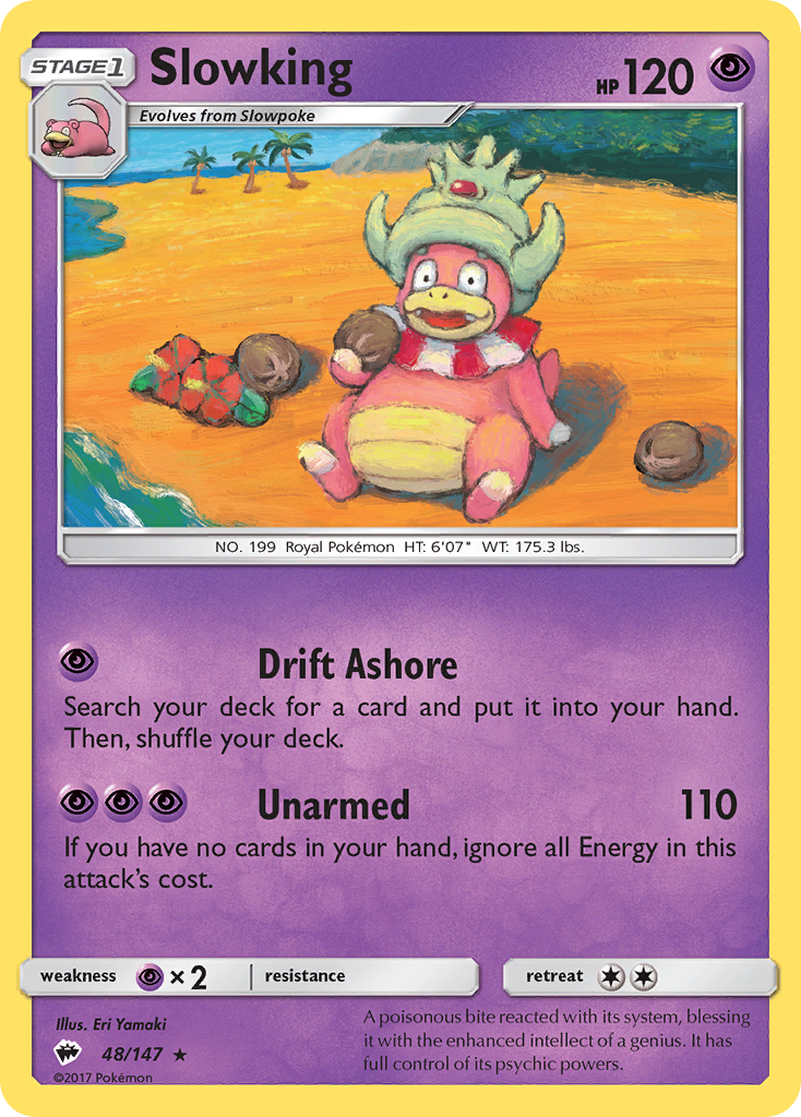 Slowking 48/147 - SM  Burning Shadows