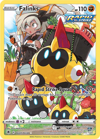 Falinks TG07/30 - SWSH10 Astral Radiance Trainer Gallery Holofoil