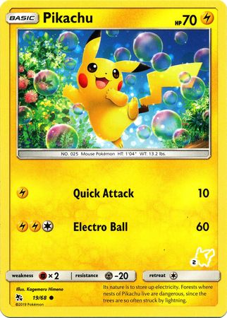 Pikachu - 19/68 (