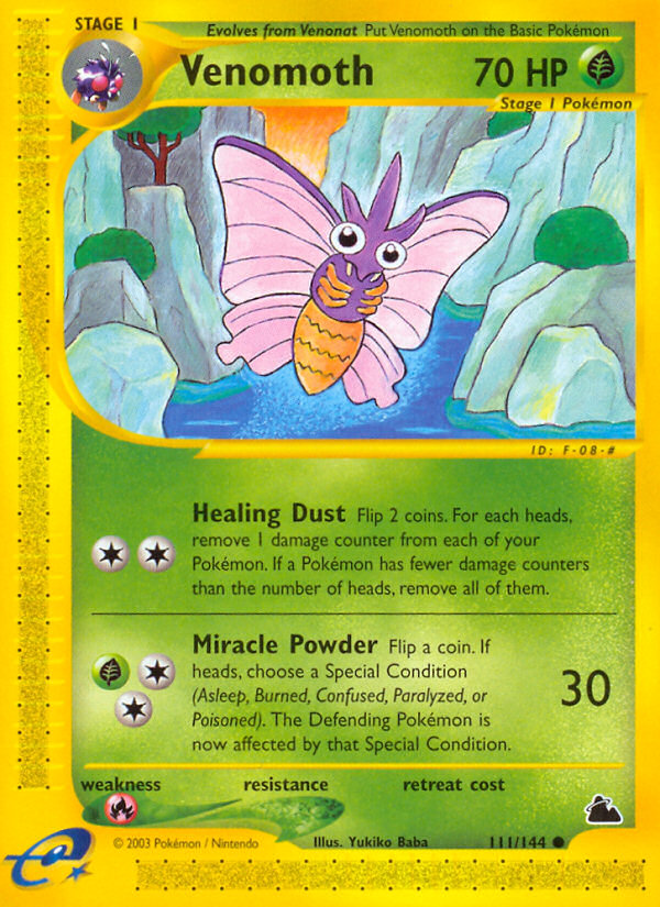 Venomoth - 111/144 Skyridge - Common