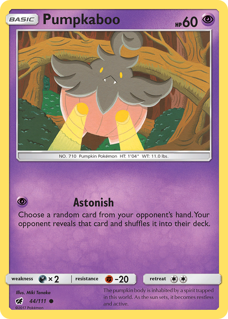 Pumpkaboo 44/111 - SM  Crimson Invasion