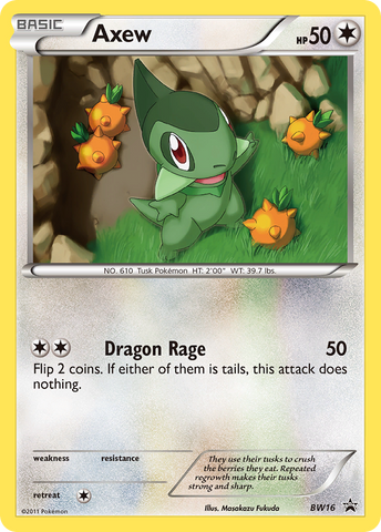 Axew - BW16/101 - Black and White Promos