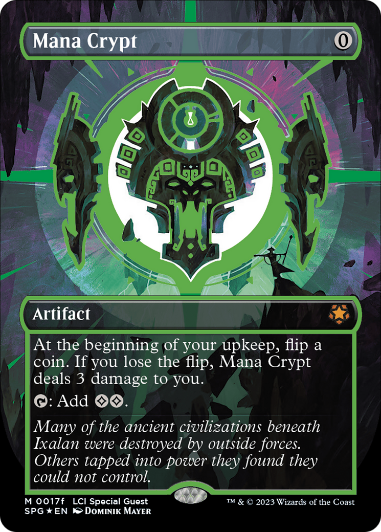 Mana Crypt (0017f) (Borderless) - Special Guests Foil