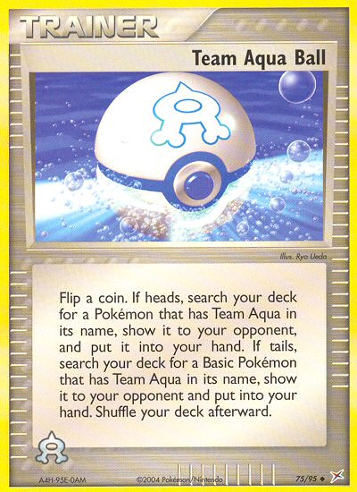 Team Aqua Ball/95 - Team Magma vs Team Aqua