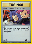 Here Comes Team Rocket! (15) 15/82 - Team Rocket 1st Edition Holofoil