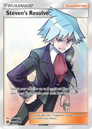 Steven's Resolve (Full Art)/168 - SM  Celestial Storm Holofoil