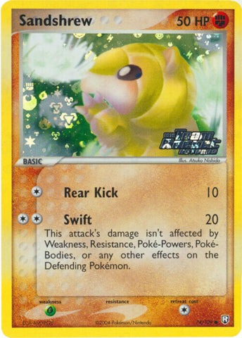 Sandshrew 74/109 - Team Rocket Returns Reverse Holofoil