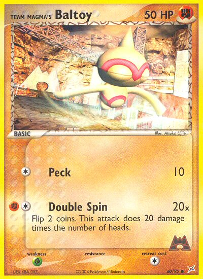 Team Magma's Baltoy - 60/95/95 - Team Magma vs Team Aqua