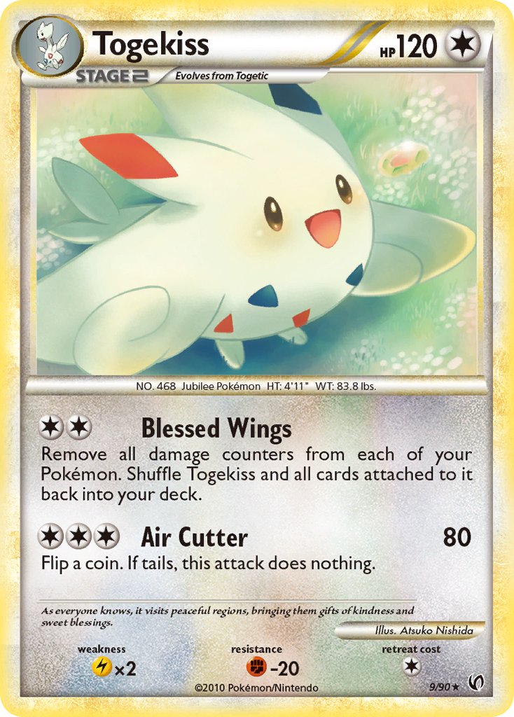 Togekiss - 9/90 (HGSS Undaunted) - Deck Exclusives