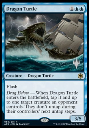 Dragon Turtle (PPAFR-056) - Adventures in the Forgotten Realms Promos