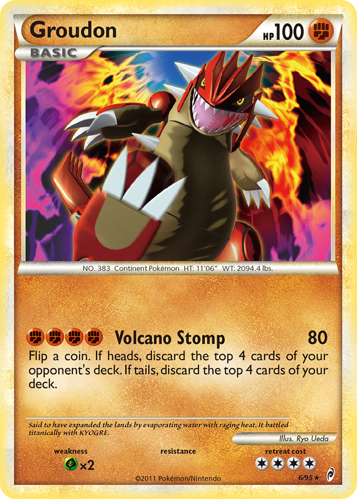 Groudon/95 - Call of Legends Holofoil