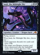 Junji, the Midnight Sky (PRE-102) - Kamigawa: Neon Dynasty Promos Foil
