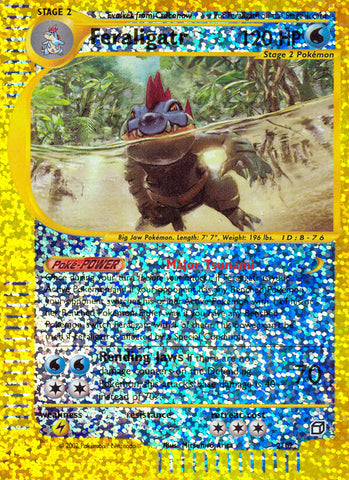 Feraligatr - 2/12 (Box Topper) - Jumbo Cards Reverse Holofoil