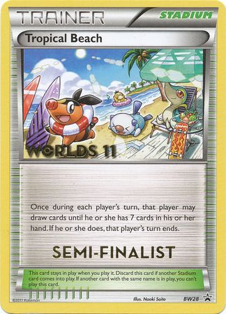 Tropical Beach - BW28 (Worlds 11) [Semi Finalist] - Black and White Promos