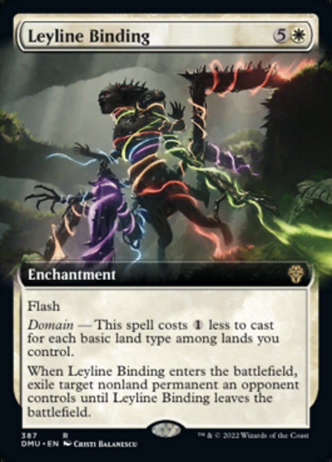 Leyline Binding (Extended Art) (DMU-387) - Dominaria United: (Extended Art)