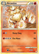 Arcanine - 1/123 (HeartGold & SoulSilver) - Deck Exclusives
