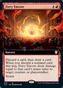 Fiery Encore (Extended Art) (C21-378) - Commander 2021: (Extended Art)