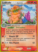 Ludicolo (Delta Species)/100 - Crystal Guardians Holofoil