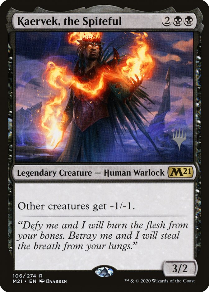 Kaervek, the Spiteful (PPM21-106) - Core Set 2021 Promos