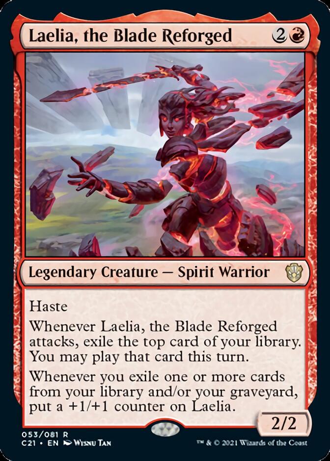 Laelia, the Blade Reforged (C21-053) - Commander 2021