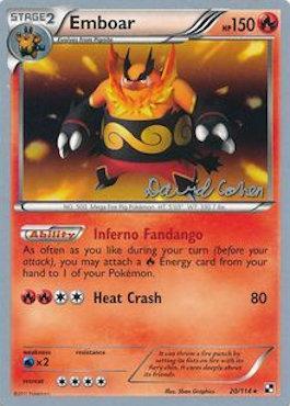 Emboar - 2011 (David Cohen) 20 - World Championship Decks