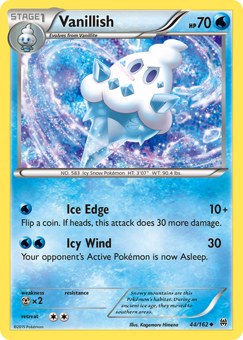 Vanillish 44/162 - XY  BREAKthrough