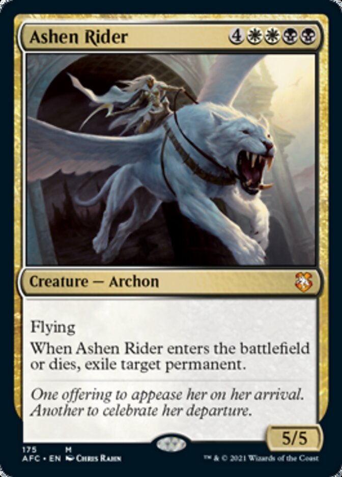 Ashen Rider (AFC-175) - Forgotten Realms Commander