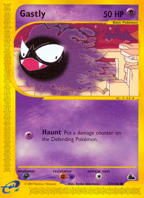 Gastly - 57/144 Skyridge - Common