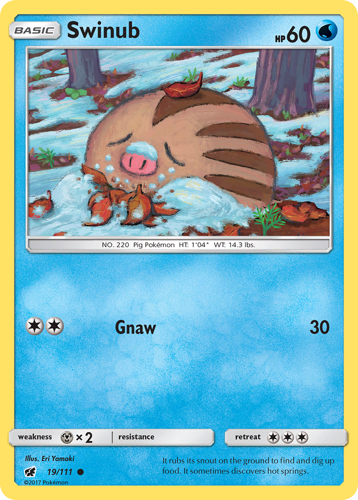 Swinub 19/111 - SM  Crimson Invasion