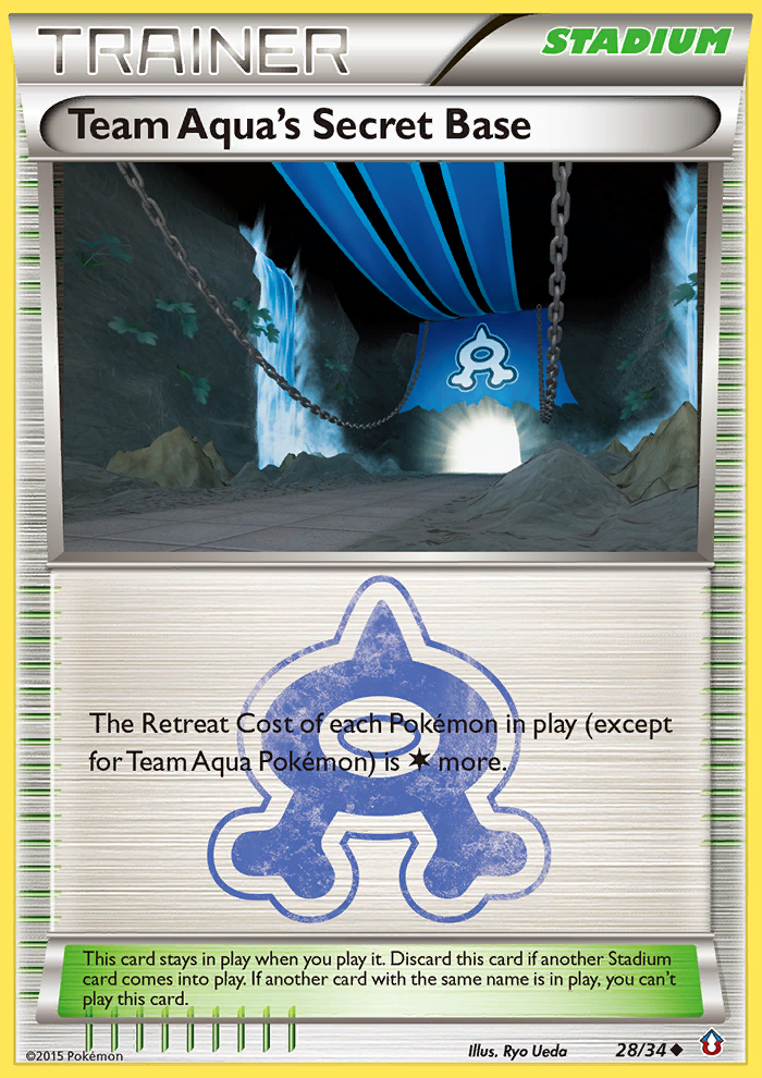Team Aqua's Secret Base 28/34 - Double Crisis