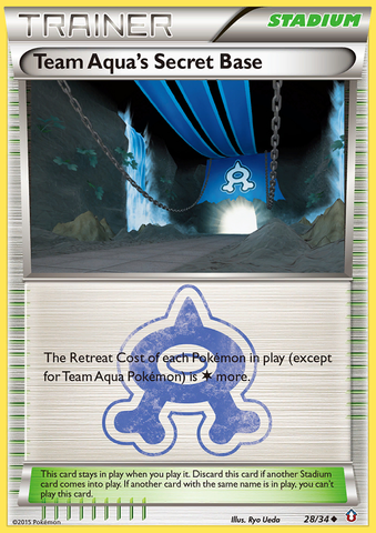 Team Aqua's Secret Base 28/34 - Double Crisis