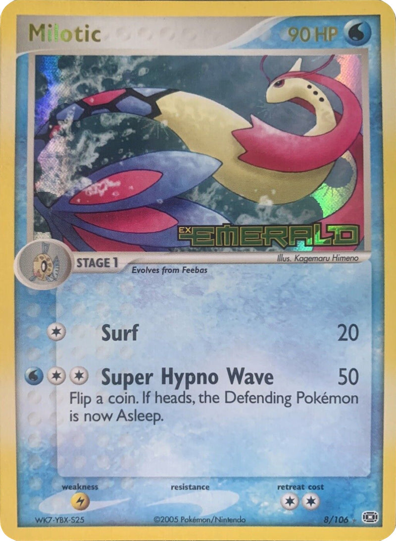Milotic/106 - Emerald Reverse Holofoil
