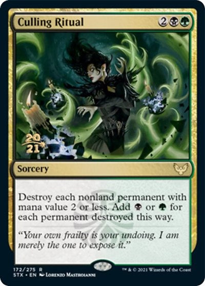 Culling Ritual (PRE-172) - Strixhaven: School of Mages Promos Foil