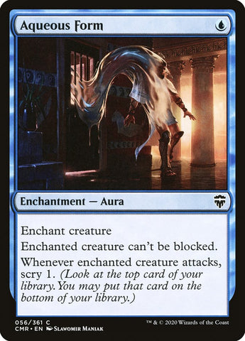 Aqueous Form (CMR-056) - Commander Legends
