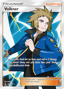Volkner (Full Art)/156 - SM  Ultra Prism Holofoil