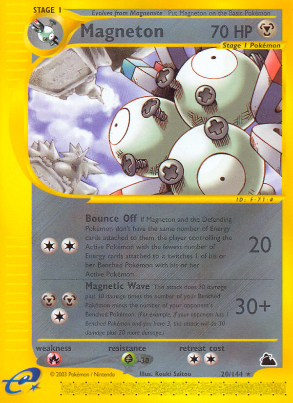 Magneton (20) - 20/144 Skyridge - Rare