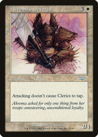 Akroma's Devoted (LGN-002) - Legions