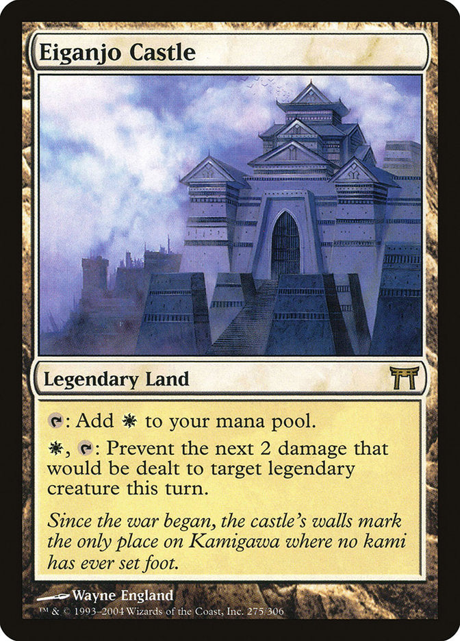 Eiganjo Castle (CHK-275) - Champions of Kamigawa
